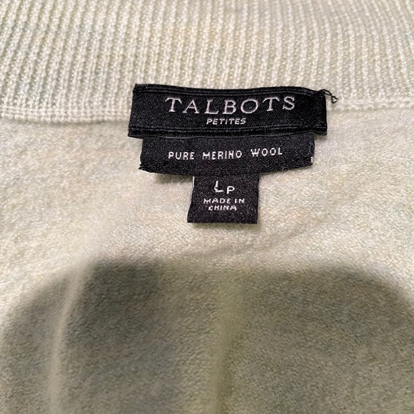 Talbots merino wool open cardigan - Picture 7 of 8